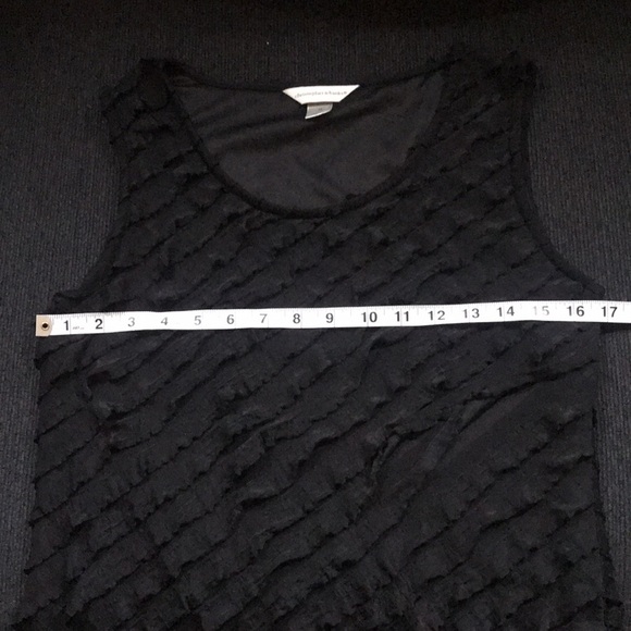 Christopher & Banks Ruffle Sheath Dress-Size M - Picture 6 of 11